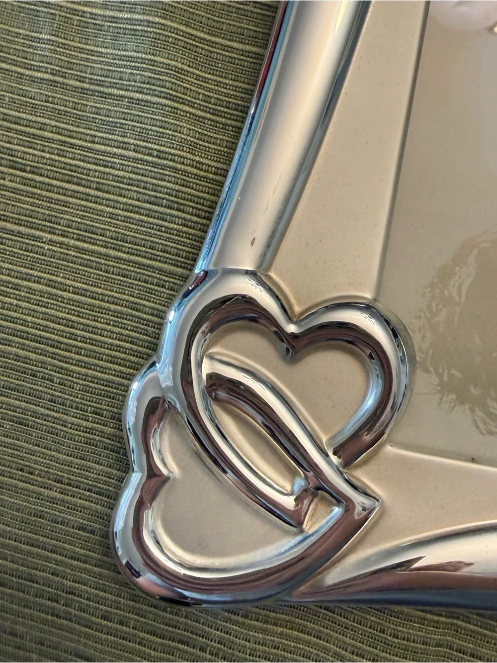 2 LENOX SILVER PLATED WEDDING PROMISES FRAMES 8x10 AND DOUBLE 5x7 FRAME LOVE